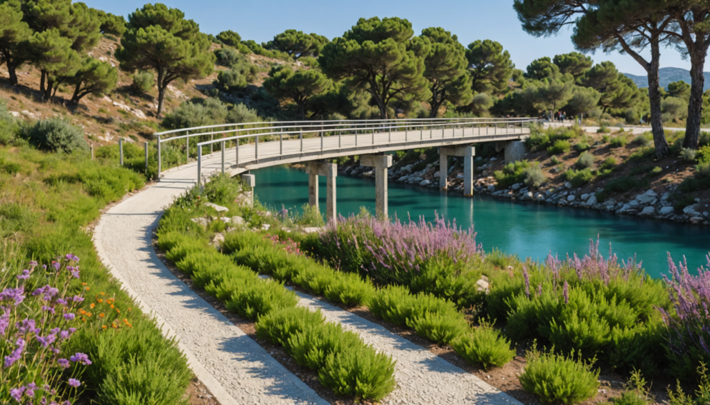 Transitions écologiques en région égéenne : entre mobilité douce et nature