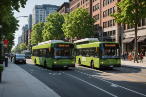 découvrez comment la piétonnisation, les bus électriques et la gestion de l'eau favorisent la transition urbaine locale pour des villes plus durables et conviviales.