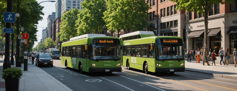 découvrez comment la piétonnisation, les bus électriques et la gestion de l'eau favorisent la transition urbaine locale pour des villes plus durables et conviviales.