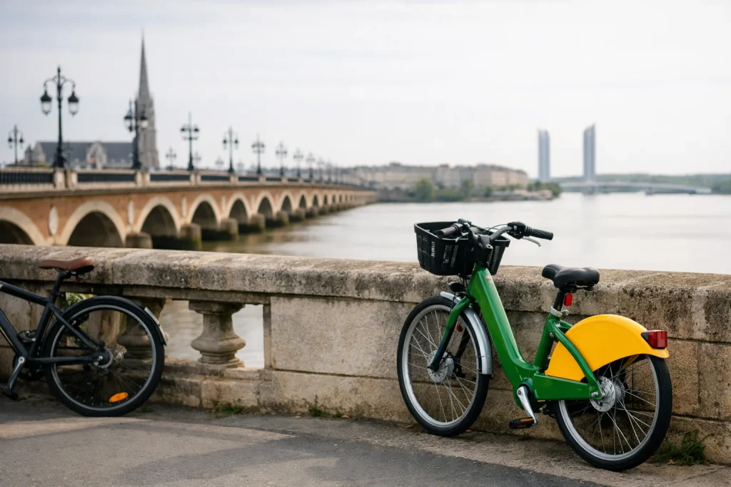 Le vélo VCub ou le sien : traverser Bordeaux sans voiture, pont par pont